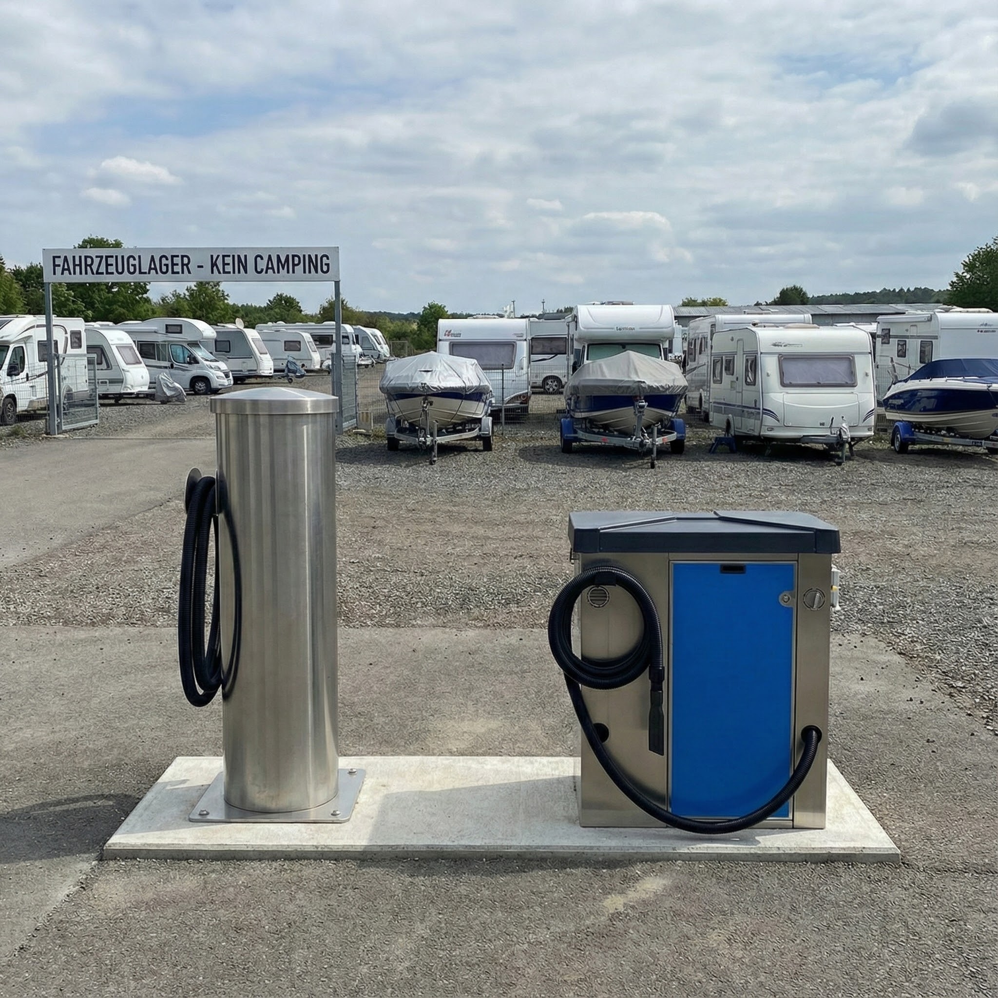Staubsauger und Service direkt am Stellplatz